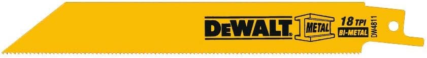 DEWALT DW4811 RECIPROCATING SAW BLADES