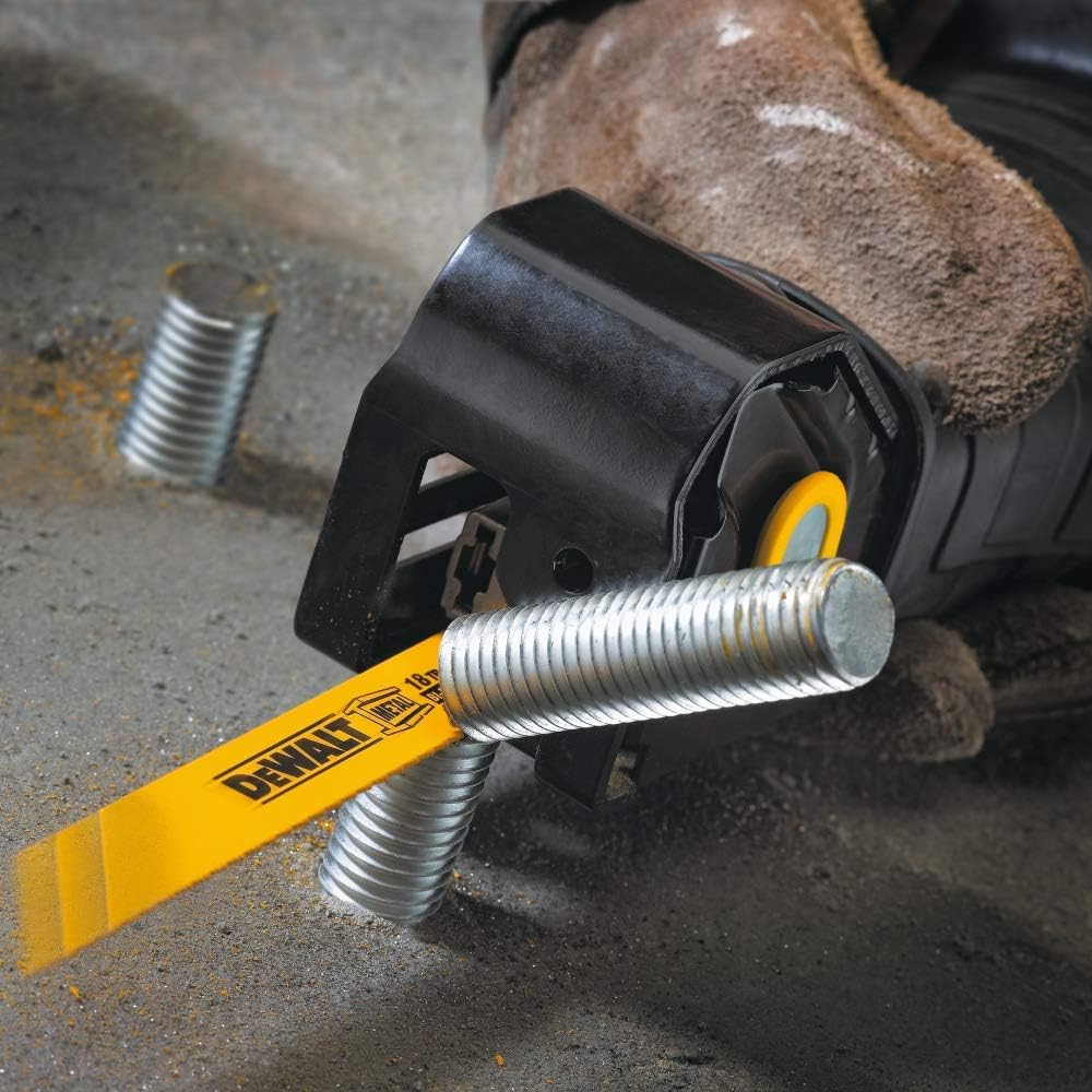 DEWALT DeWalt DW4811 Reciprocating Saw Blades 18 TPI 6-Inch 5-Pack
