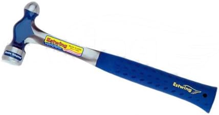 ESTWING Estwing E3-8BP Ballpeen Hammer Nylon Vinyl Shock Reduction Grip 8-Ounce