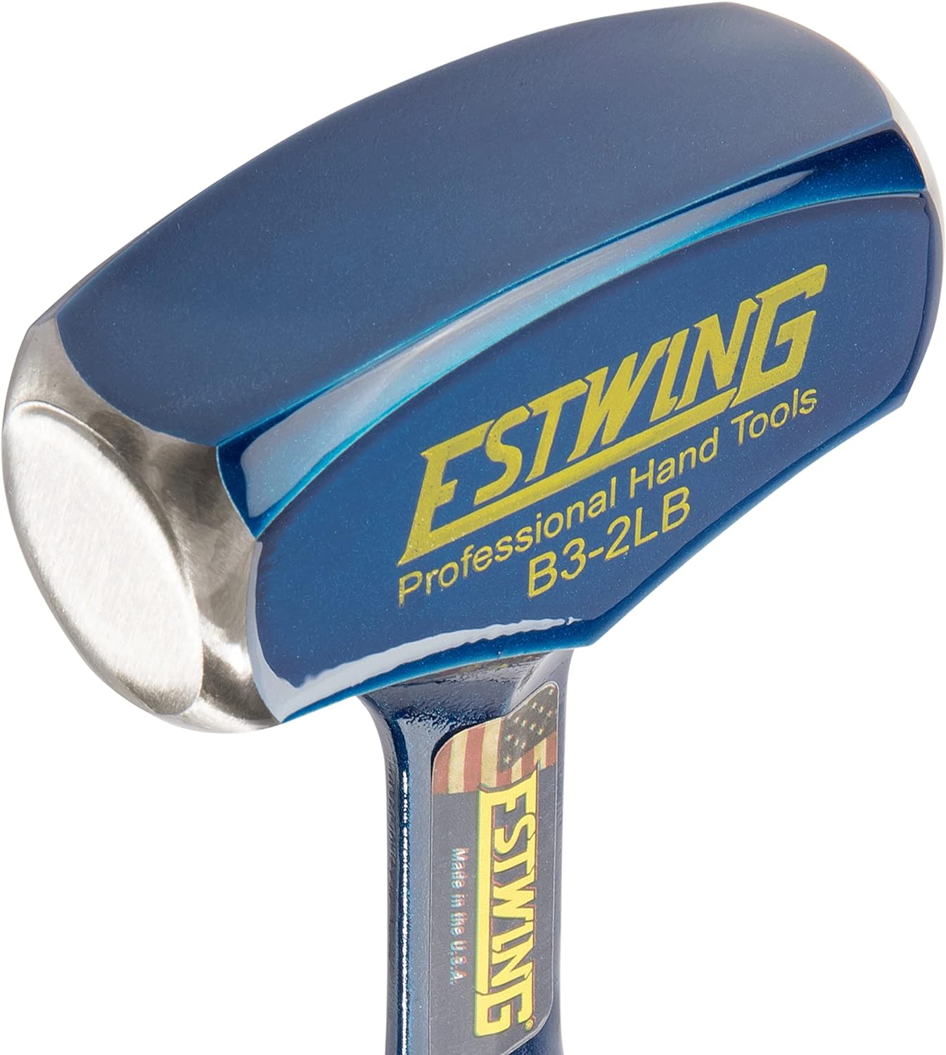 ESTWING Estwing B3-2LB Drilling Crack Hammer - 2-Pound Sledge with Forged Steel Construction & Shock Reduction Grip