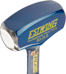 Estwing B3-2LB Drilling Crack Hammer - 2-Pound Sledge with Forged Steel Construction & Shock Reduction Grip