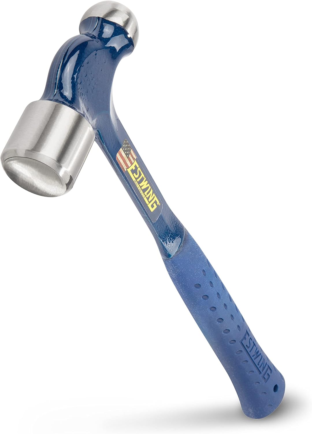 ESTWING Estwing E3-32BP Ball-Peen Hammer 32 oz with Forged Steel Shock Reduction Grip