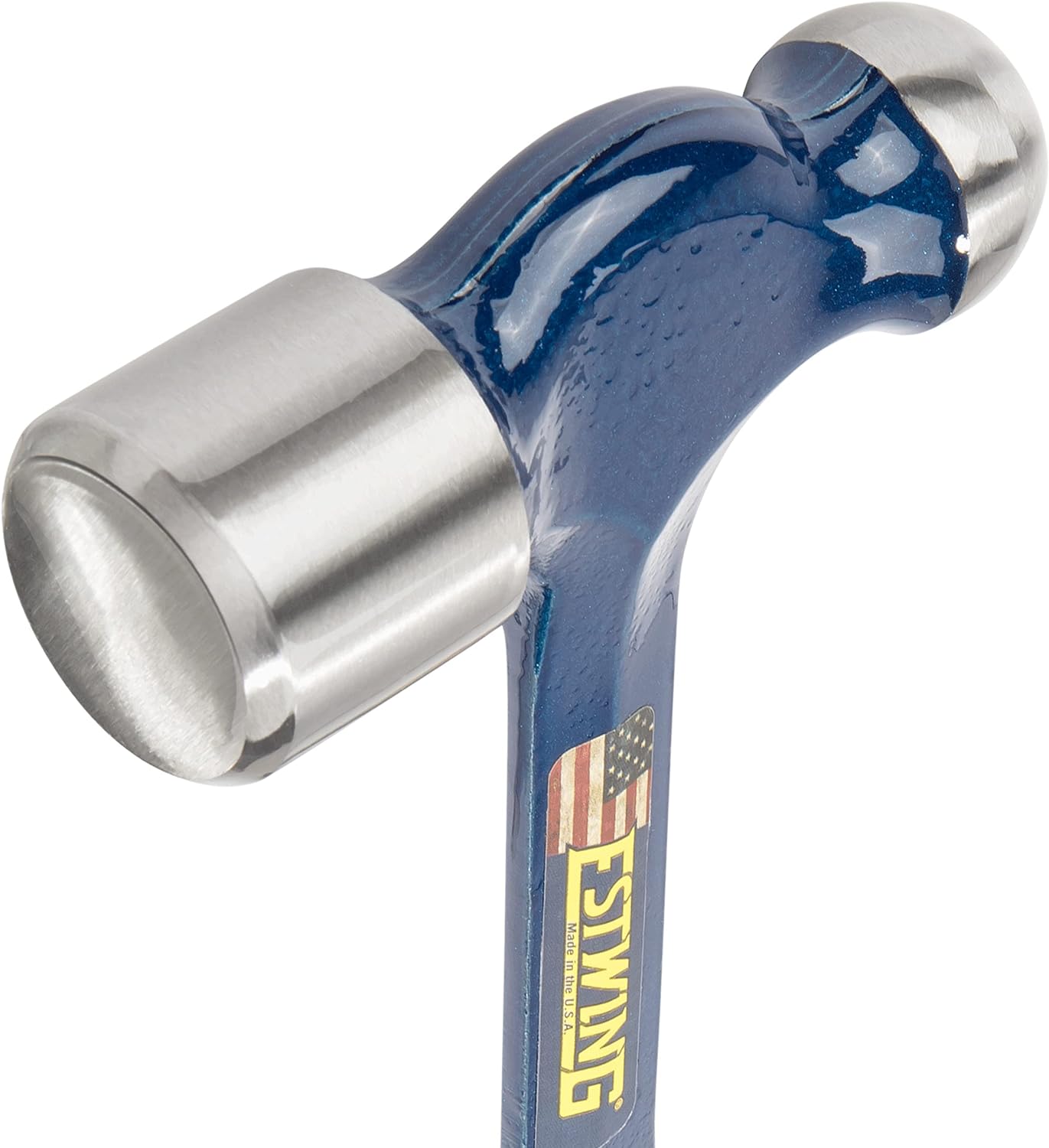 ESTWING Estwing E3-32BP Ball-Peen Hammer 32 oz with Forged Steel Shock Reduction Grip