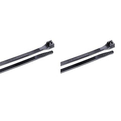 GARDNER BENDER Gardner Bender 46-308UVB Cable Tie 75 Lb Tensile Strength 8 Inches UV Resistant Black 100 Pk