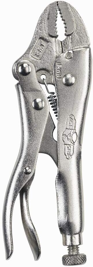 IRWIN Irwin Tools 1002L3 Vise-Grip Original Curved Jaw Locking Pliers with Wire Cutter 4 Inches