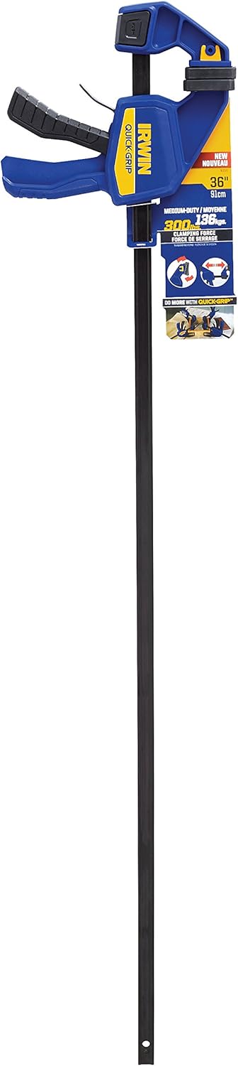 IRWIN Irwin 1964741 Quick-Grip Bar Clamp One-Handed Medium-Duty 36 Inch