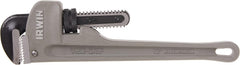 IRWIN Irwin 2074112 Cast Aluminum Pipe Wrench 12 Inch 2 Inch Jaw Capacity