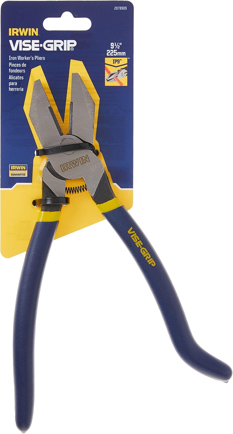 IRWIN Irwin 2078909 Vise-Grip Pliers Iron Worker's 9-Inch