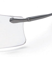 MCR Safety T4113AF Rubicon Safety Glasses Metal Temple Light Blue Anti-Fog Lens Pack of 12