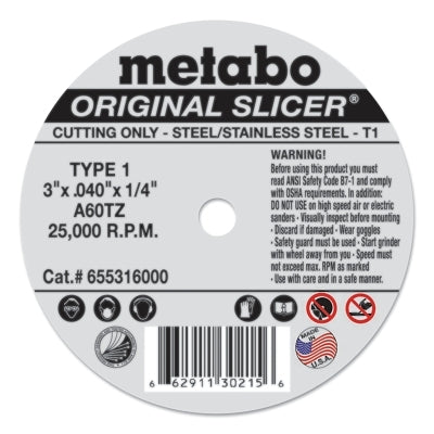 METABO 655316000 ABRASIVES, FILES, & CHISELS
