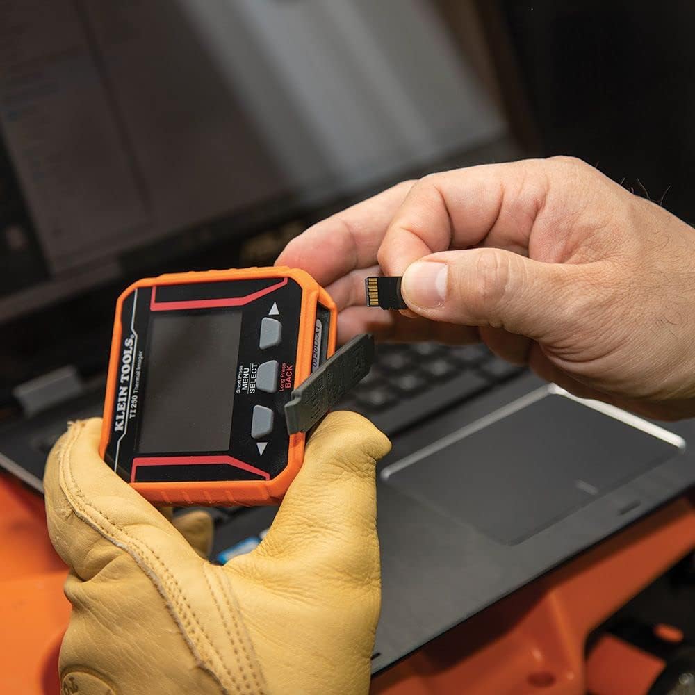 KLEIN TOOLS Klein Tools TI250 Rechargeable Thermal Imaging Camera 3 Color Palettes High/Low Temperature Points