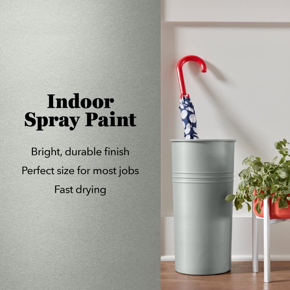 KRYLON Krylon K01406 Brilliant Aerosol 11-Ounce Silver Metallic Finish