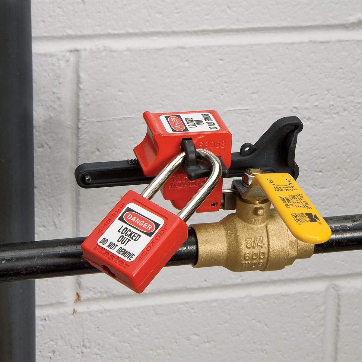 MASTER LOCK Master Lock S3068 Seal-Tight Handle-On Valve Lockout