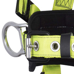 PEAKWORKS Peakworks V8005175 PeakPro Plus Full Body Safety Harness with Positioning Belt 2X-Large
