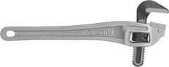 RIDGID Ridgid 31120 14 Aluminum Offset Pipe Wrench Parallel Handle Narrow Hook Jaw Tight Spaces Overhead Applications