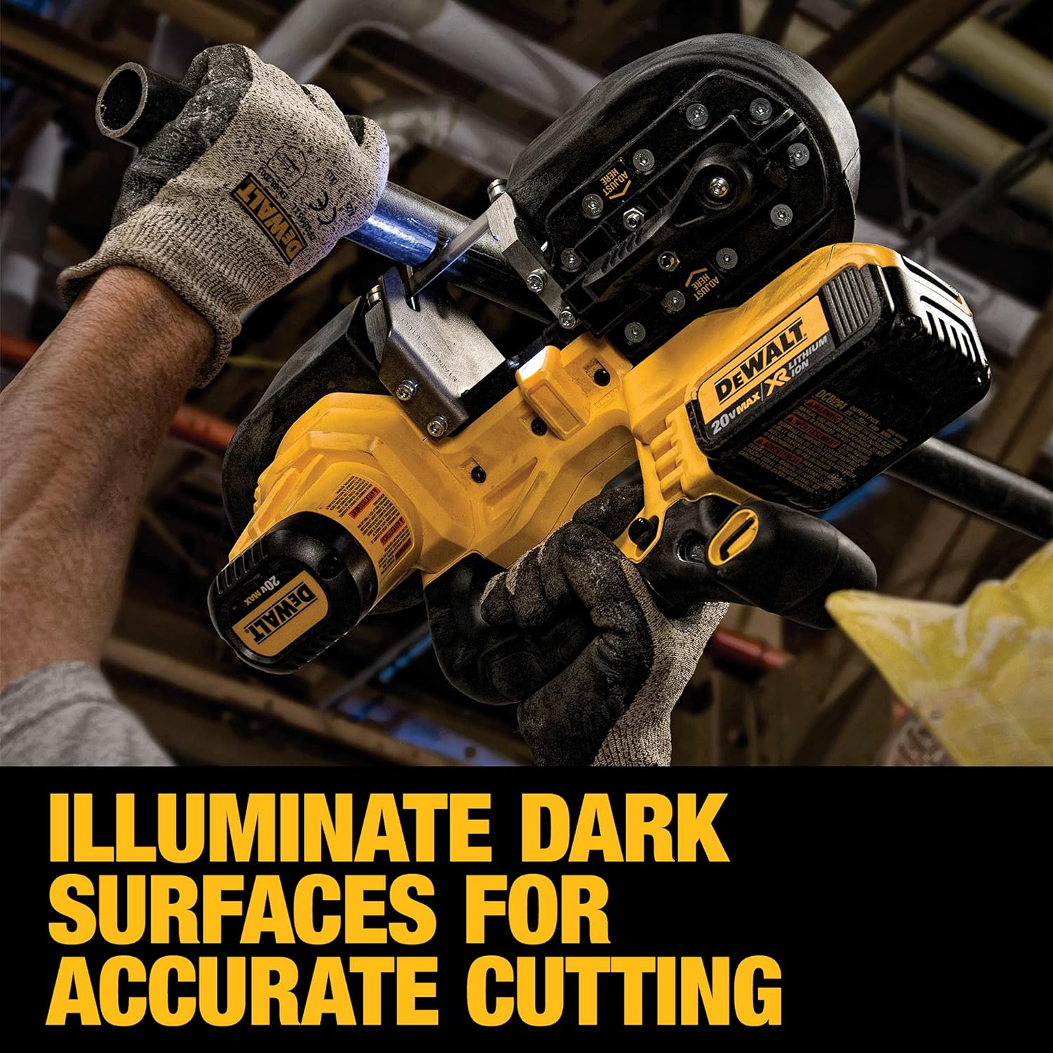 DEWALT Dewalt DCS371P1 20V MAX Portable Band Saw Kit, Cordless