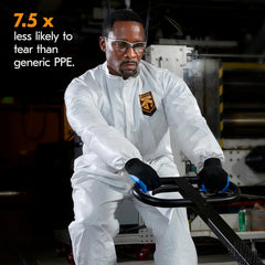 KleenGuard 49004 A20 Breathable Particle Protection Coveralls XL White 24 Pack