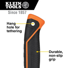 KLEIN TOOLS Klein Tools H80332 Ball-Peen Hammer 32-Ounce| Fiberglass Non-slip Shock Absorbing Grip Handle| 15-Inch