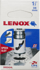 Lenox 3002424L Tools Hole Saw Bi-Metal Speed Slot 1-1/2 Inch
