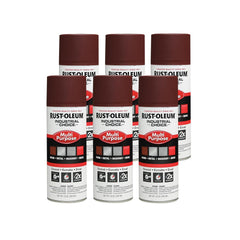 RUST-OLEUM Rust-Oleum 1667830 Spray Primer 12 oz Pack of 6 Red