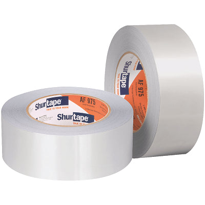 SHURTAPE Shurtape 232035 AF 975CT HVAC Contractor-Grade Foil Tape 46 m x 72 mm Silver