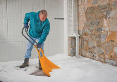 TRUE TEMPER True Temper 1625300 26 in Snow Shovel with Aluminum Handle