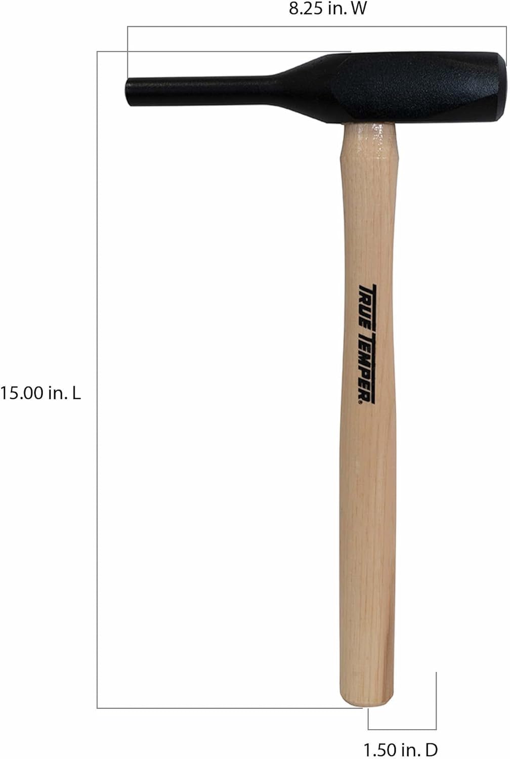 TRUE TEMPER True Temper 20187100 Back-Out Punch 5/8 Inch Diameter Black/Hickory