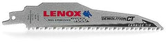 Lenox 1832118 Demolition CT Reciprocating Saw Blade 6 TPI 1 Pack