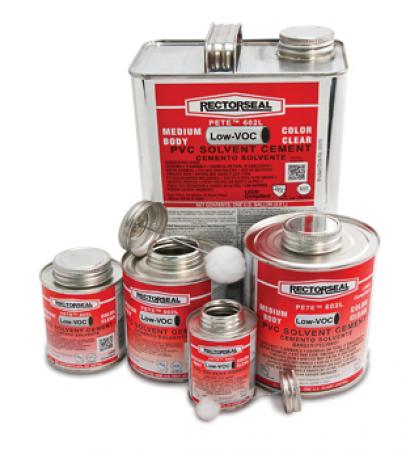 RECTORSEAL Rectorseal 55928 Quart 602L Medium Body Low Voc Pvc Solvent Cement