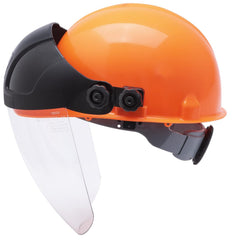 Sellstrom S32012 Single Crown Safety Face Shield Anti-Fog Clear Tint Hard Hat Adapter