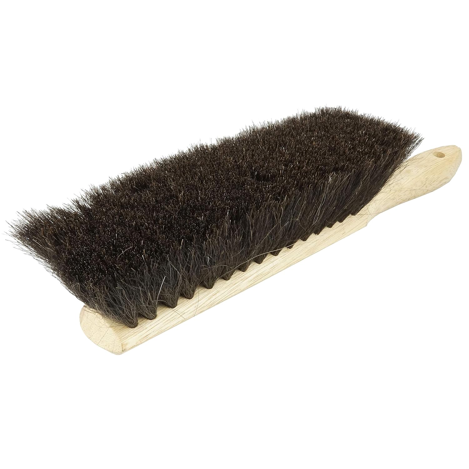 WEILER Weiler 44003 Horsehair Counter Duster with Wood Handle 2.5 in Head Width 8 in Overall Length Natural