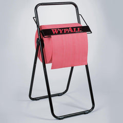WypAll 41055 X80 12-1/2 x 13-2/5 in. Hydroknit Wiper in Red (Roll of 475)