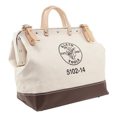 KLEIN TOOLS Klein Tools 5102-14 Canvas Tool Bag 14-Inch