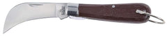 KLEIN TOOLS Klein Tools 1550-4 Pocket Knife Carbon Steel Hawkbill Slitting Blade