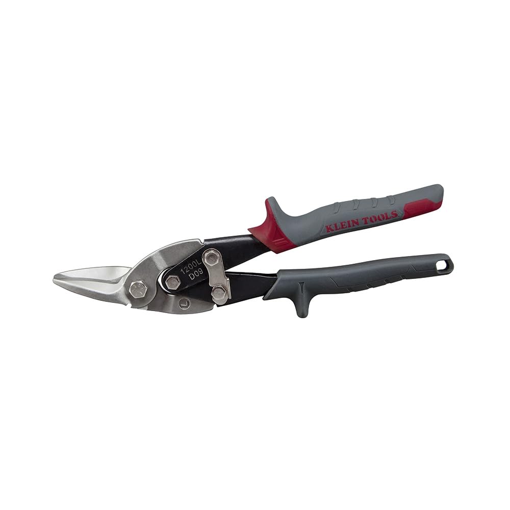 KLEIN TOOLS Klein Tools 1200L Aviation Snips With Wire Cutter Left
