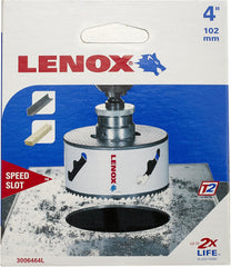 Lenox 3006464L Bi-Metal Speed Slot Hole Saw 4 inch T3 Technology