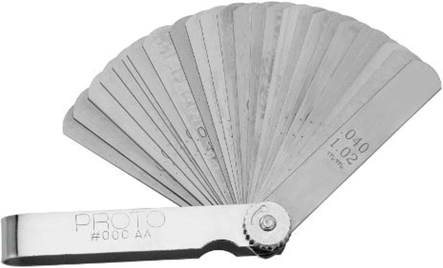 PROTO Proto J000AA 25 Blade Master Feeler Gauge Set