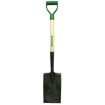 UNIONTOOLS Union Tools 46173 Garden Spade with Hardwood D-Grip Handle 12 in L x 7.25 in W