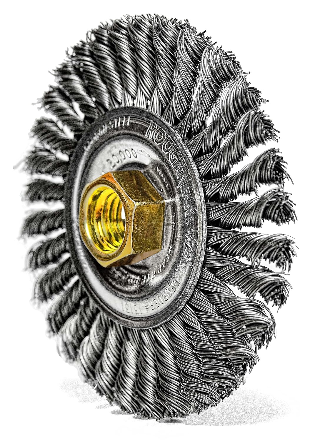 WEILER Weiler 13131 Roughneck Max Stringer Bead Wheel Steel Fill 5/8-11 UNC Nut Made in USA