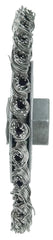 WEILER Weiler 13135 Dualife 4 Diameter Stainless Steel Stringer Bead Twist Knot Wire Wheel Brush
