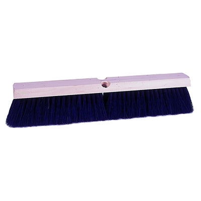 WEILER Weiler 25235 Vortec Pro Medium Sweep Floor Brush Polystyrene Border With Black Polypropylene 24 inches