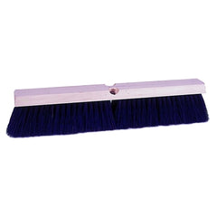 Weiler 25235 Vortec Pro Medium Sweep Floor Brush Polystyrene Border With Black Polypropylene 24 inches