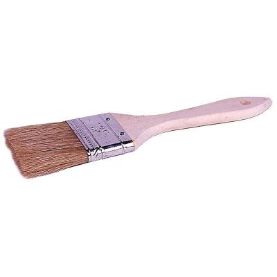 WEILER Weiler 40066 Chip And Oil Brush 1 Inch Width 1-1/2 Inch Trim Length White Bristle Wood Handle