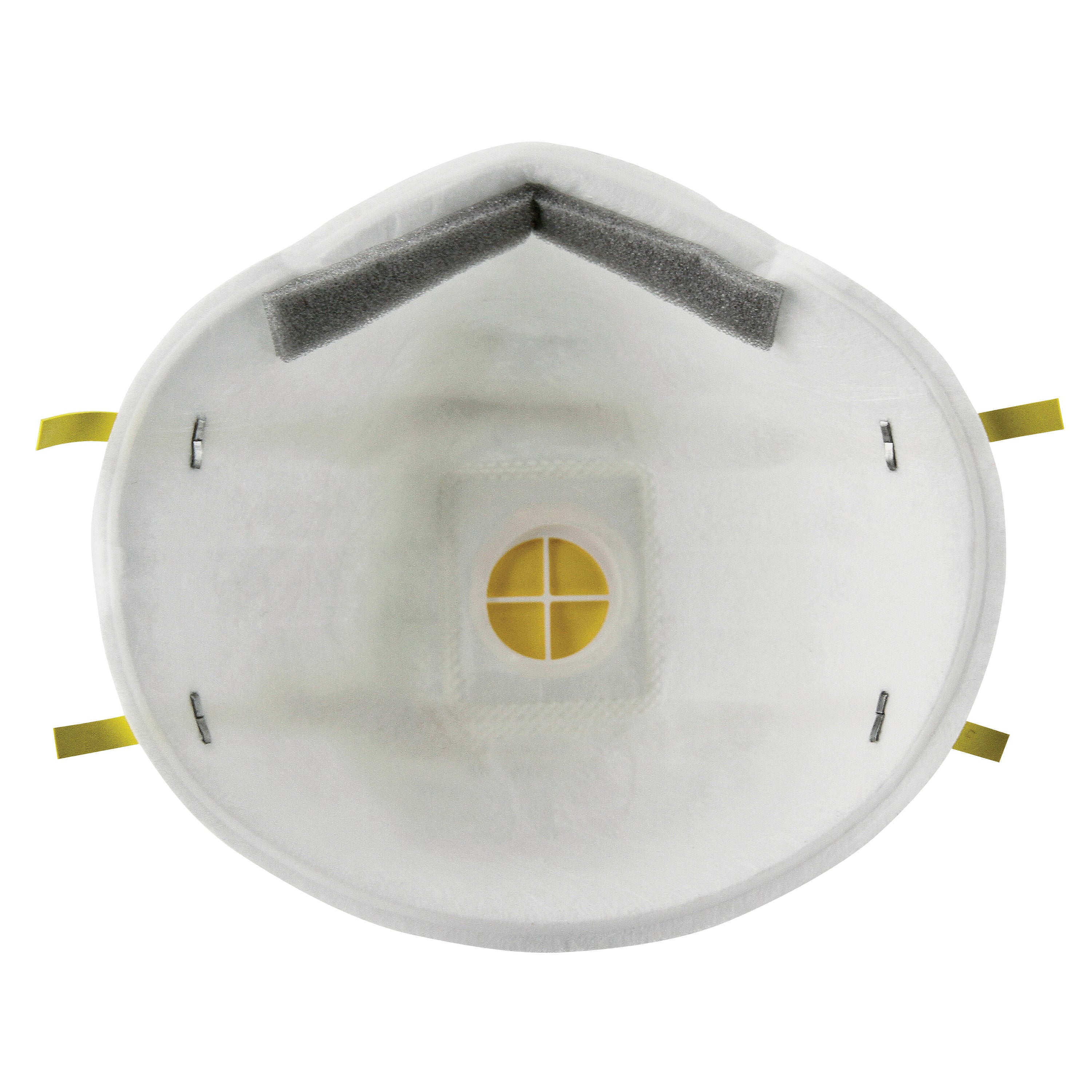 3M 3M 7000002462 Cool Flow Foam, Microfiber and Plastic N95 Particulate Respirator in White (Box of 10)
