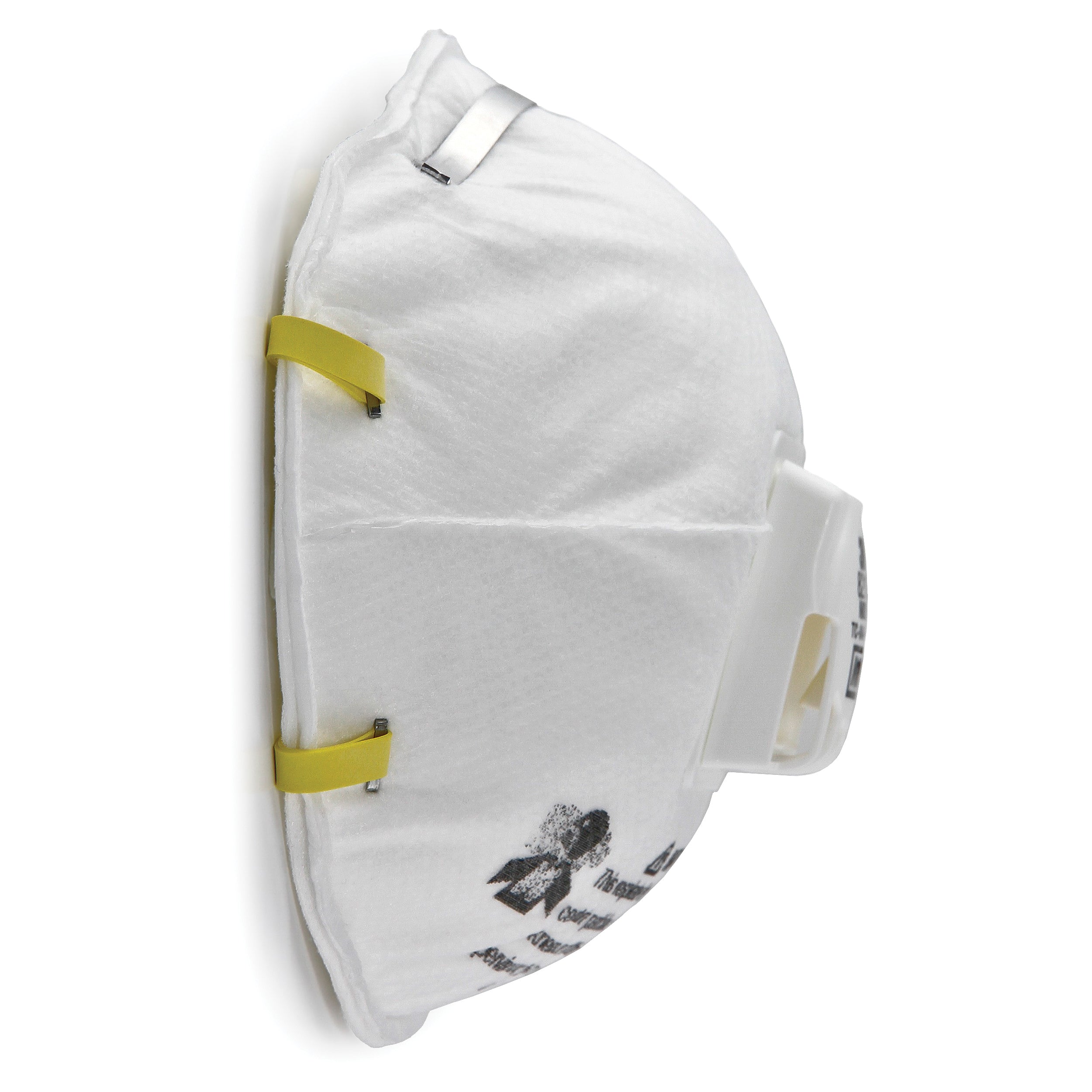 3M 3M 7000002462 Cool Flow Foam, Microfiber and Plastic N95 Particulate Respirator in White (Box of 10)
