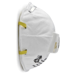 3M 7000002462 Cool Flow Foam, Microfiber and Plastic N95 Particulate Respirator in White (Box of 10)