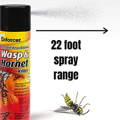 Enforcer EWHIK16 Instant Knockdown Wasp and Hornet Killer Spray 16 oz Pack of 12