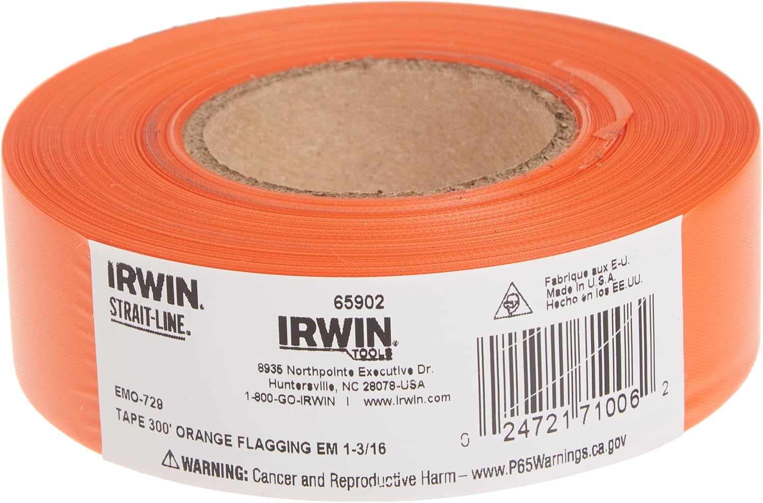 IRWIN IRWIN 65902 Tools Strait-LINE Flagging Tape 300-foot Orange