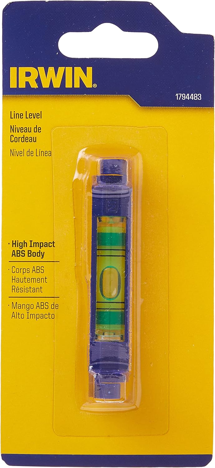 IRWIN IRWIN 1794483 Tools Line Level ABS 3 Inch Blue