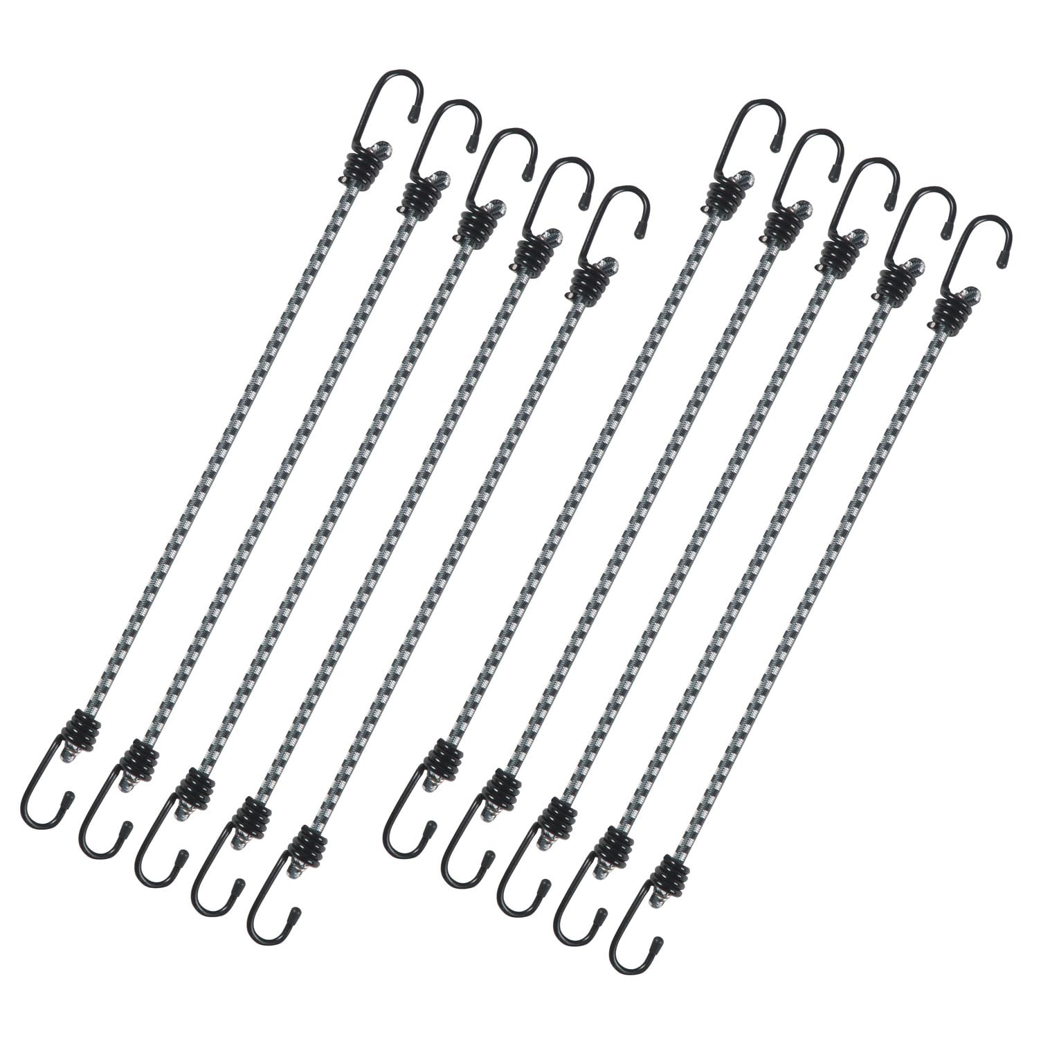 KEEPER Keeper 6019 18 Inch Bungee Cord with Coated Hooks